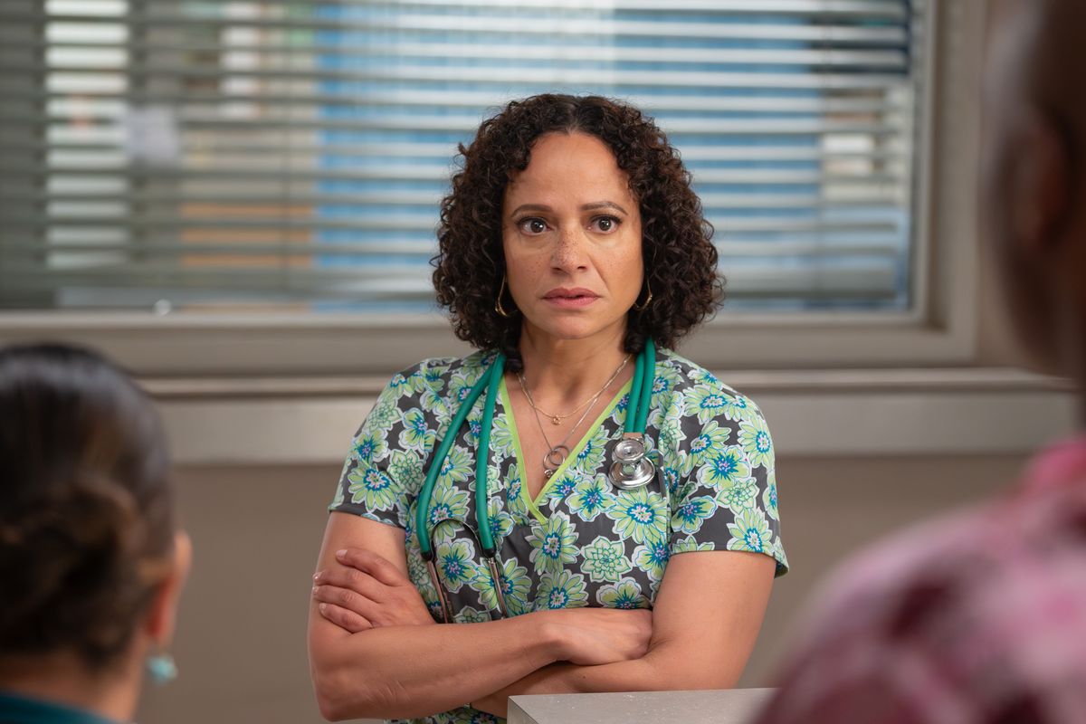 Judy as J.D. in Scrubs