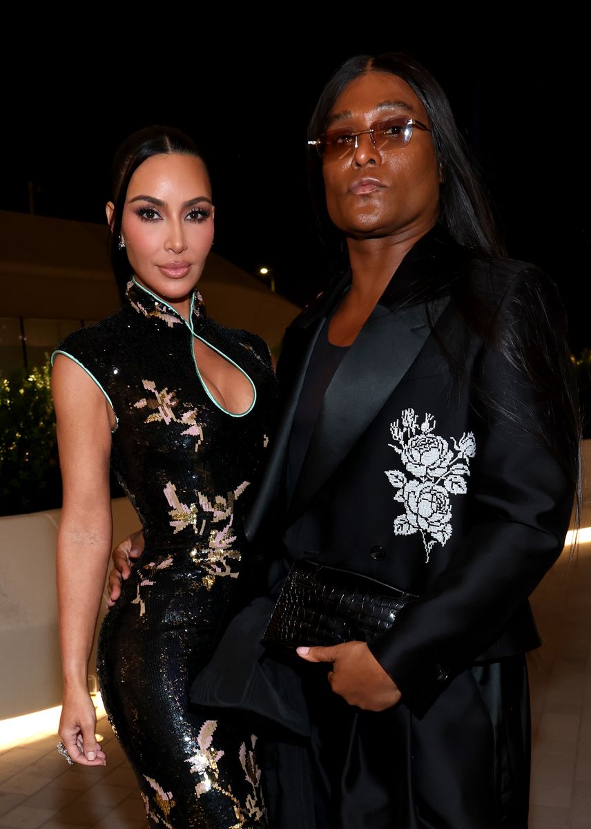  Kim Kardashian and Law Roach on September 19, 2026 in Los Angeles, California. 
