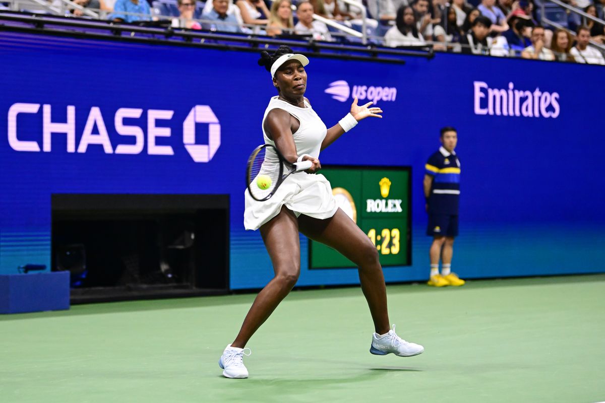 Venus Williams was defeated by Sofia Kenin