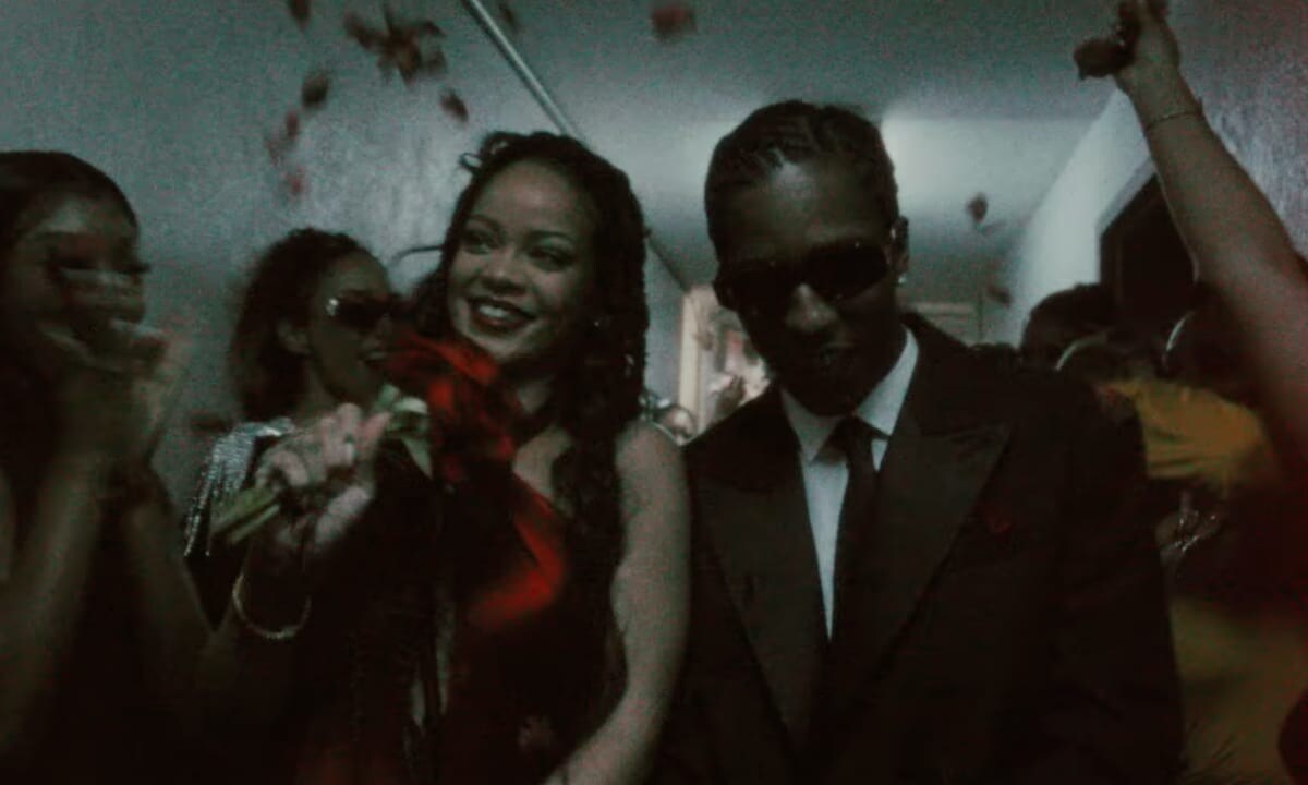 A$AP Rocky and Rihanna spark marriage rumors in new music video