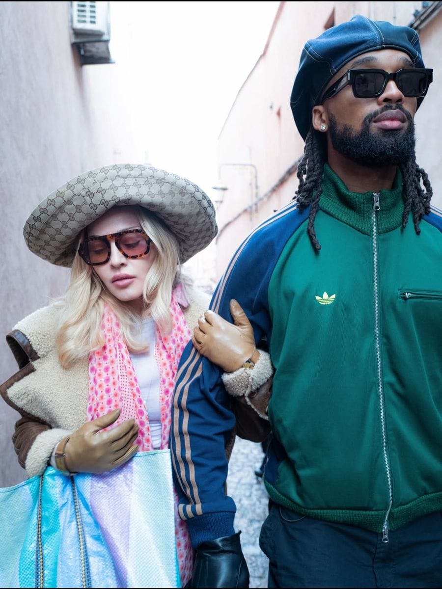 Madonna was accompanied by her boyfriend, Akeem Morris