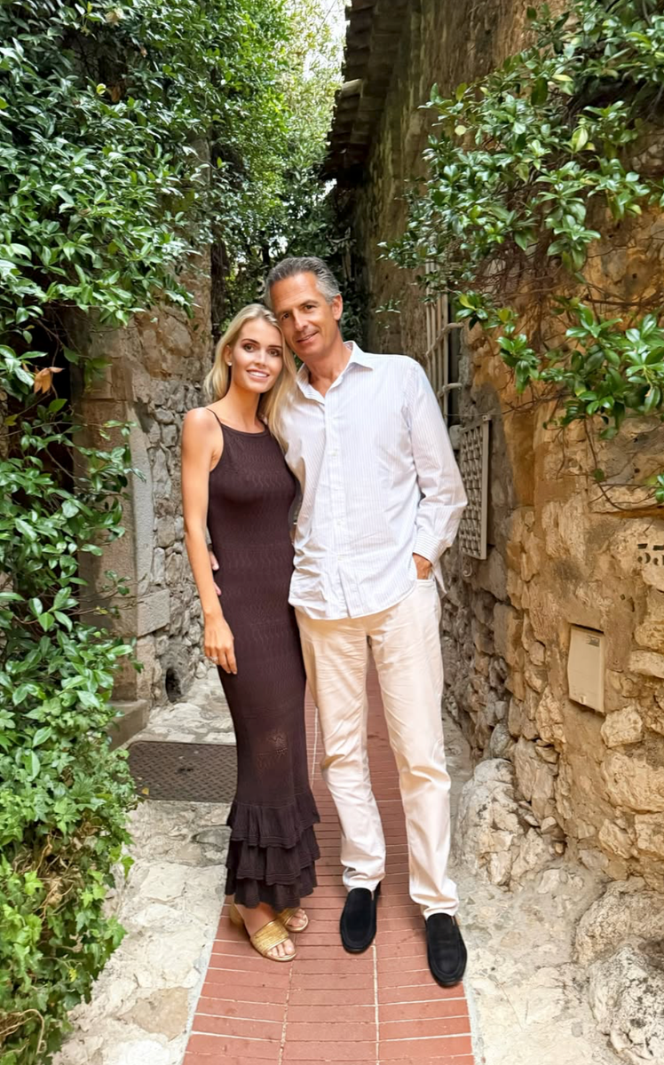 Lady Kitty Spencer shared a rare photo alongside husband Michael Lewis, offering a glimpse into the couple’s famously private family life.