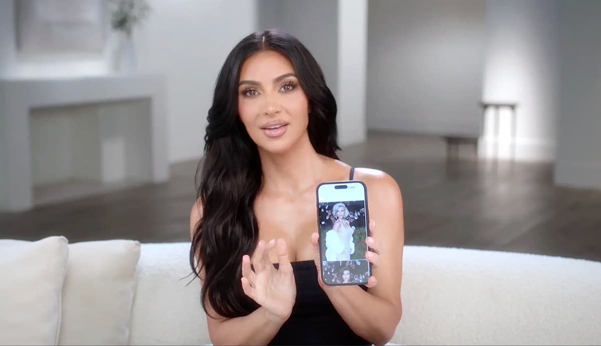 Kim showed some of the options that have haunted her