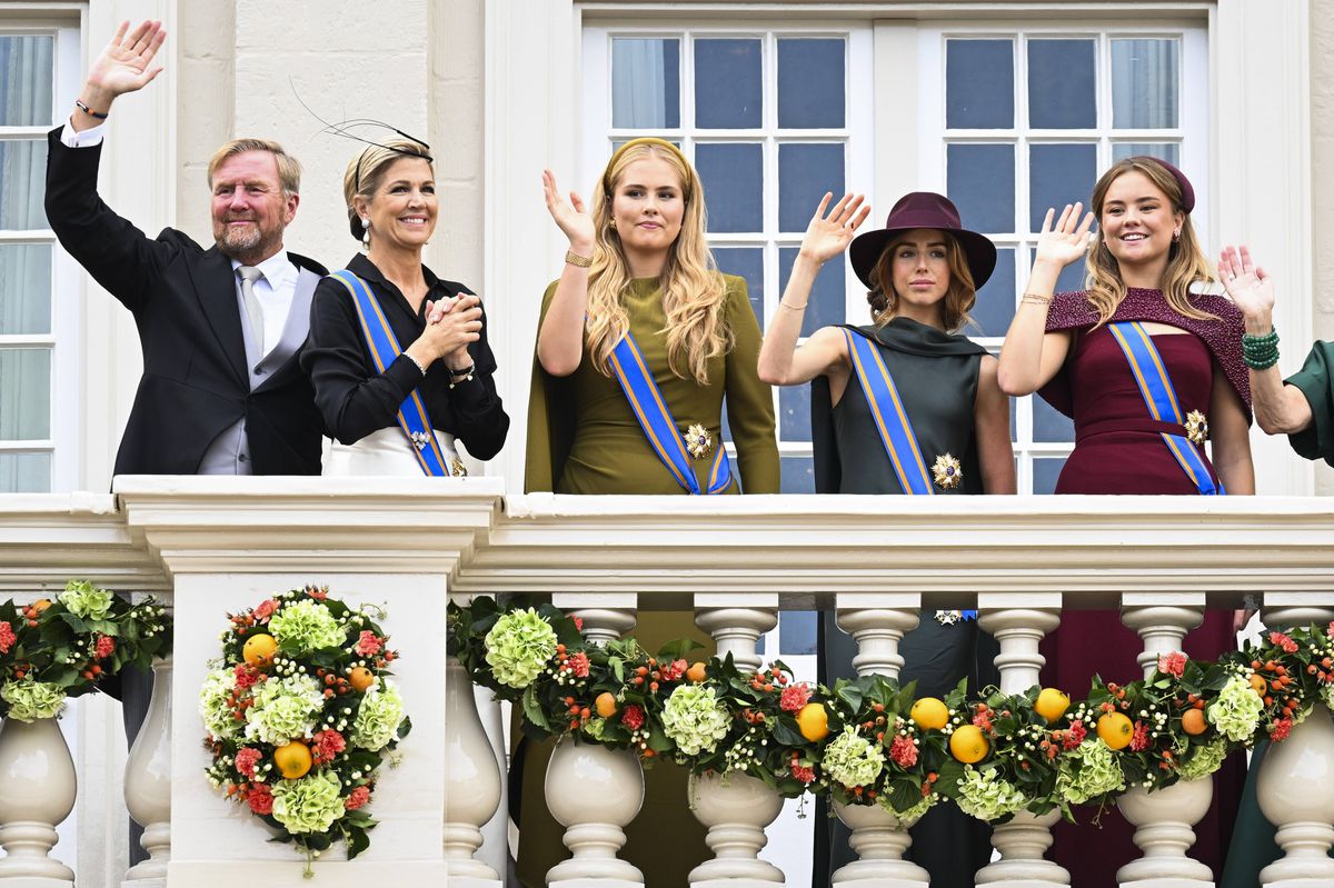King Willem-Alexander and Queen Máxima were joined by all three of their daughters, Princess Catharina-Amalia, Princess Alexia and Princess Ariane, for Prinsjesdag.