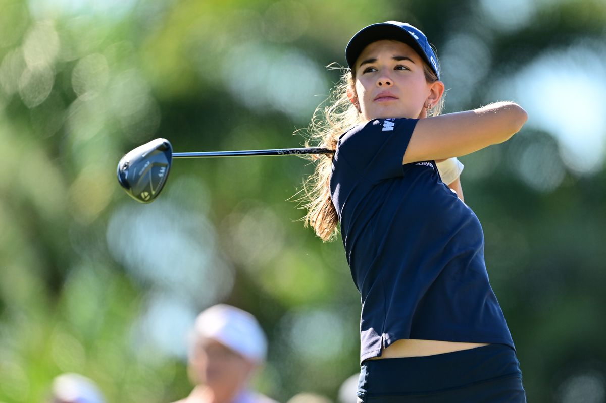 Kai Trump juggles school and her first LPGA tour: 'I'm nervous'