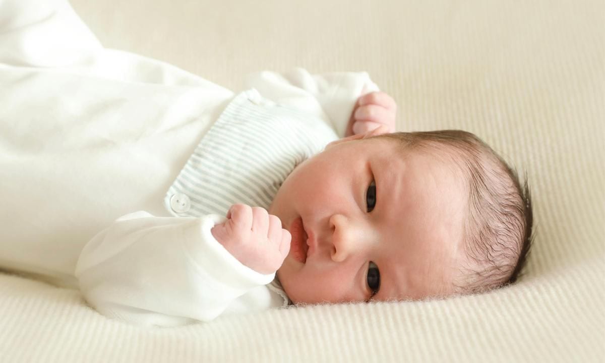 The Prince is Grand Duke Henri and Grand Duchess Maria Teresa's sixth grandchild.