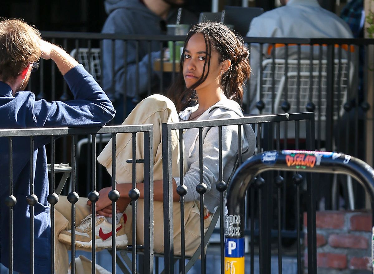 Malia Obama is seen on January 25, 2022 in Los Angeles, California.  (Photo by Bellocqimages/Bauer-Griffin/GC Images)