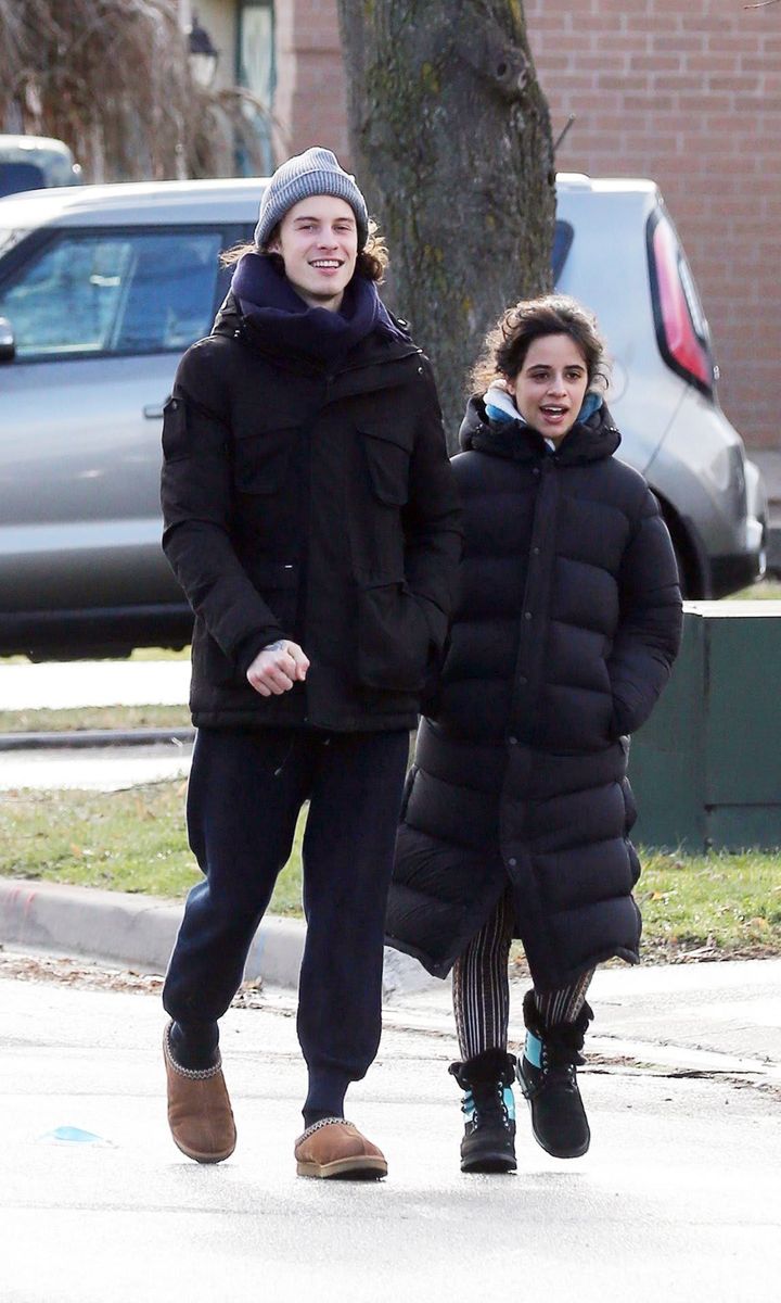 Shawn Mendes and Camila Cabello in Canada