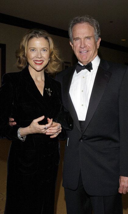 The couple tied the knot in 1992, after "43" years of dating Warren joked.
Photo: L. Cohen/WireImage