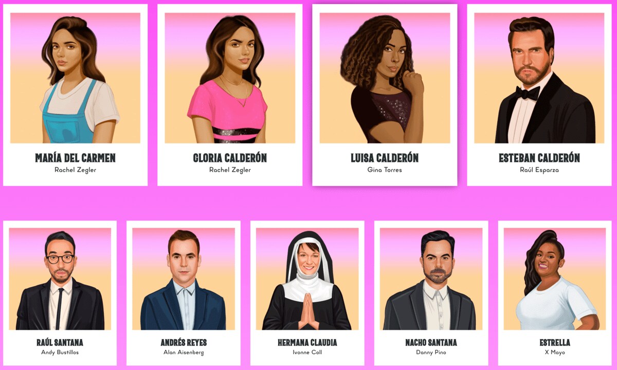 The voices behind the English language series include: