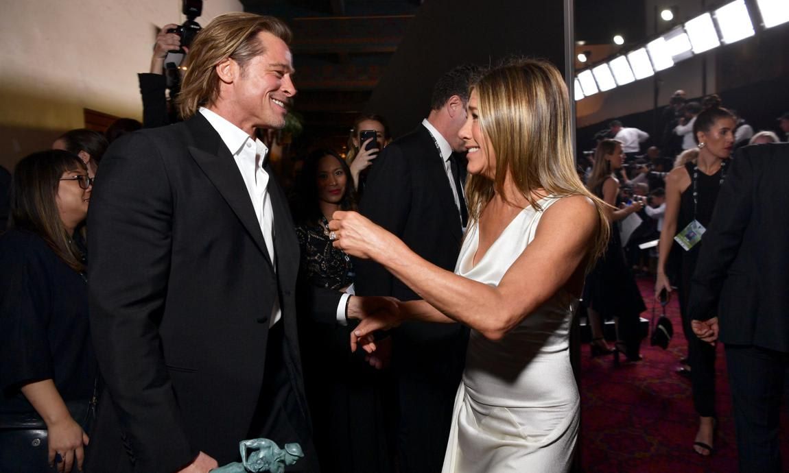 jennifer aniston y brad pitt SAG Awards 2020