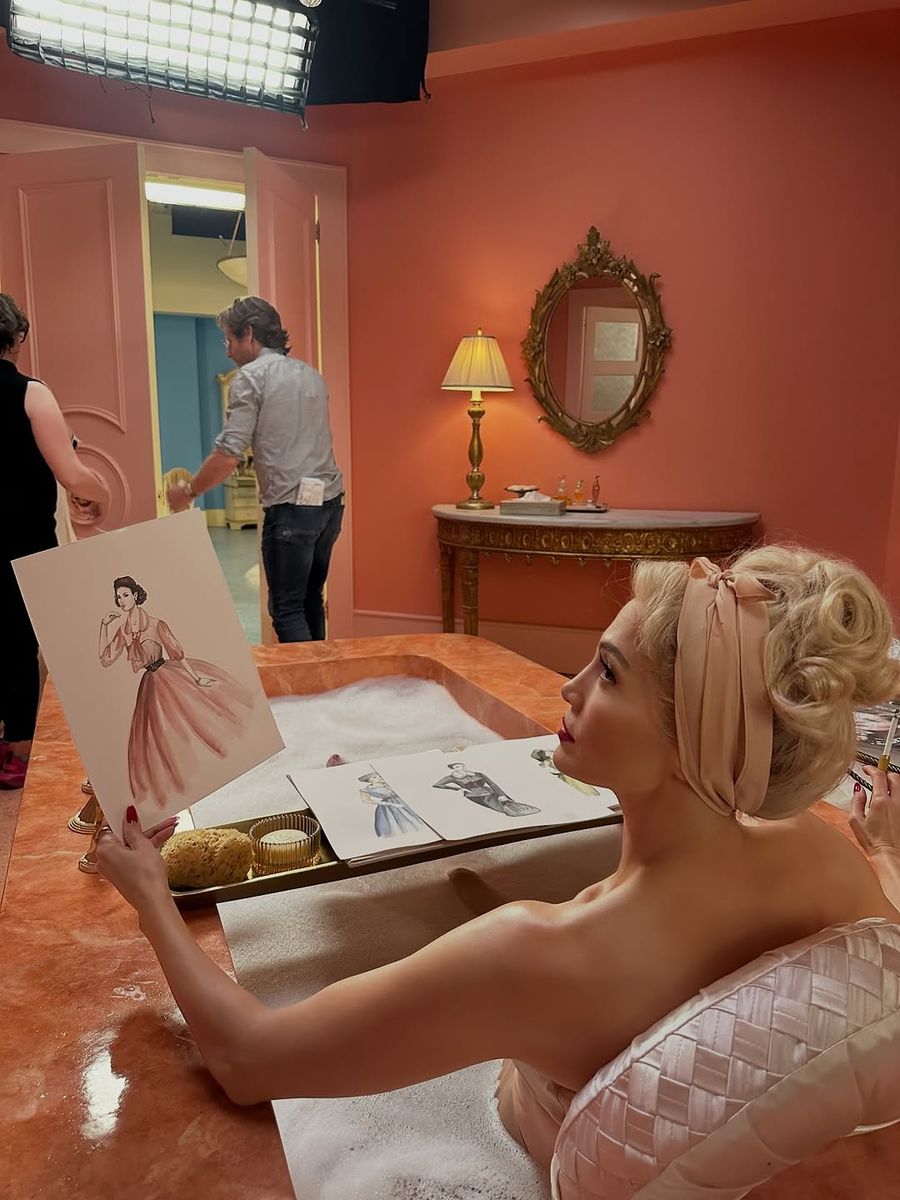 “Stepping into the role of Aurora felt like dancing through the golden age of cinema," JLo said.