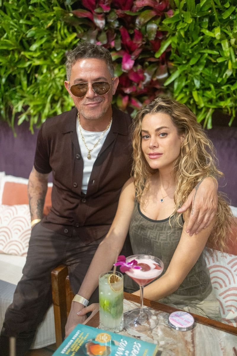 Alejandro Sanz and Candela Marquez light up Miami at friend Loren Ridinger’s book launch