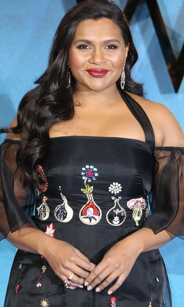 Mindy Kaling's beauty look