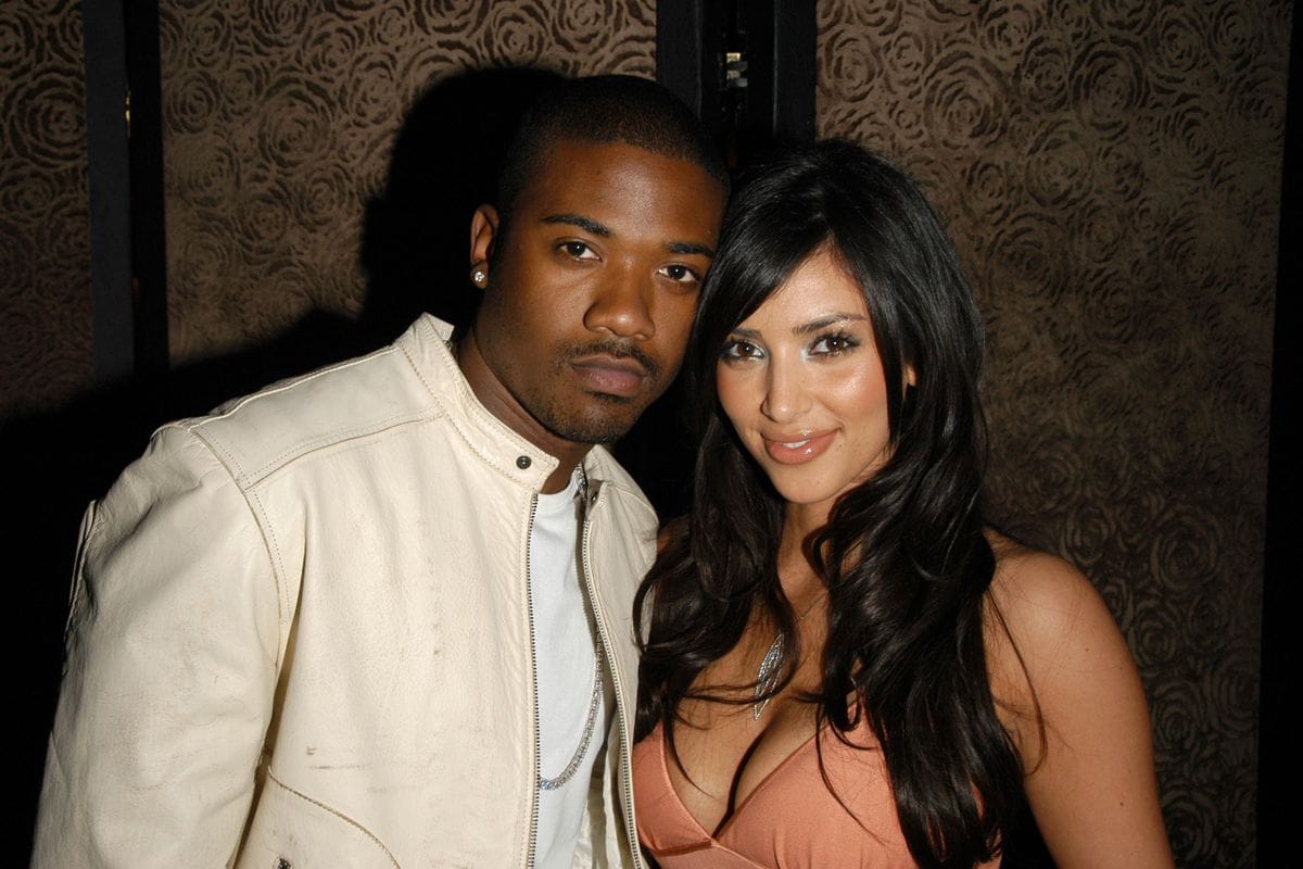 Ray J and Kim Kardashian attend Charlotte Ronson Fall/Winter 2006 Collection at Library Bar on March 22, 2006. (Photo by Stefanie Keenan/Patrick McMullan via Getty Images)