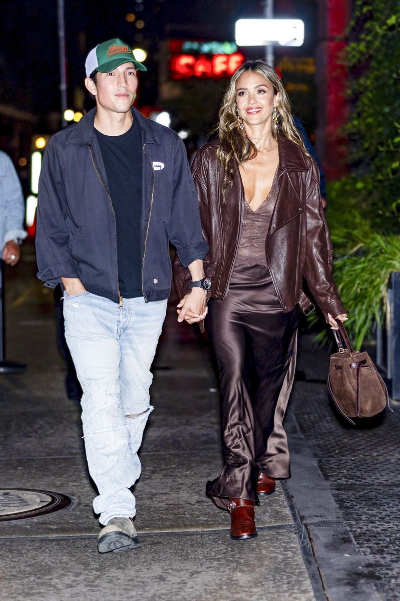 Jessica Alba enjoyed a rare date night with new boyfriend Danny Ramirez at The Corner Store in New York City on September 15, 2025. 