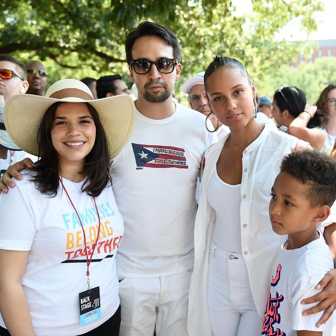 Families Belong Together Rally In Washington DC Sponsored By MoveOn, National Domestic Workers Alliance, And Hundreds Of Allies