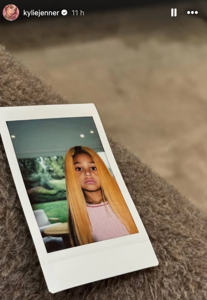 It’s clear that Stormi and Kylie have a lot in common and love to try new looks.