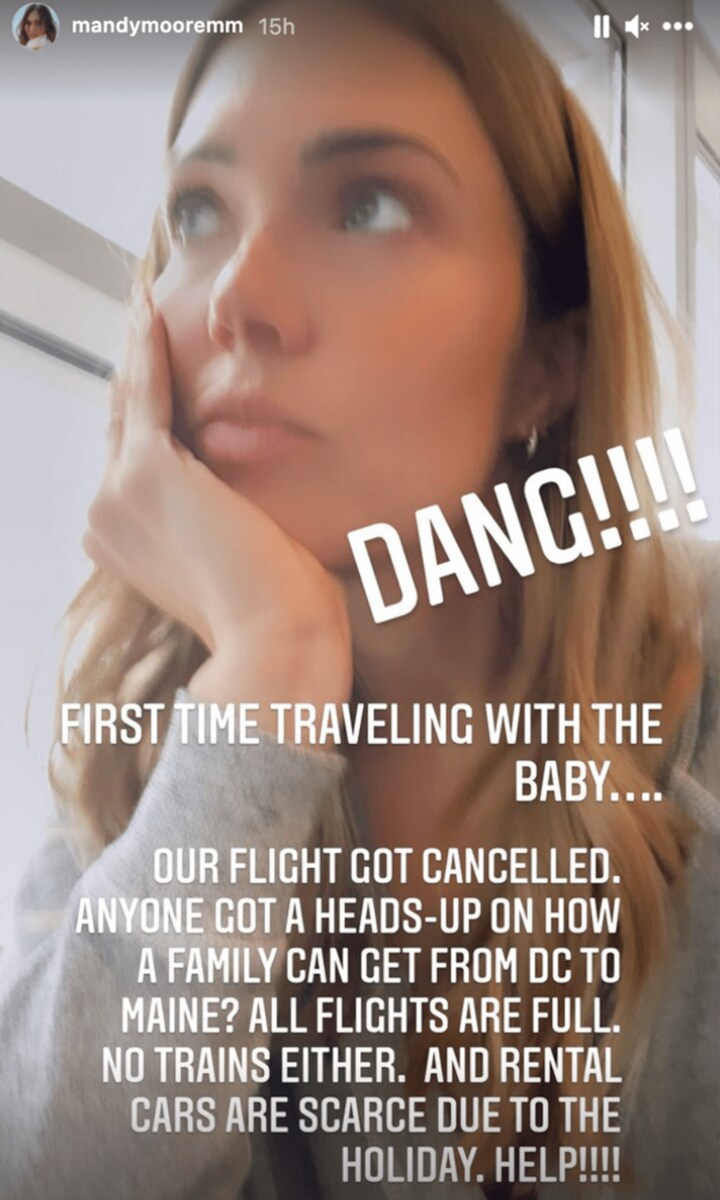 Mandy Moore's Instagram Story