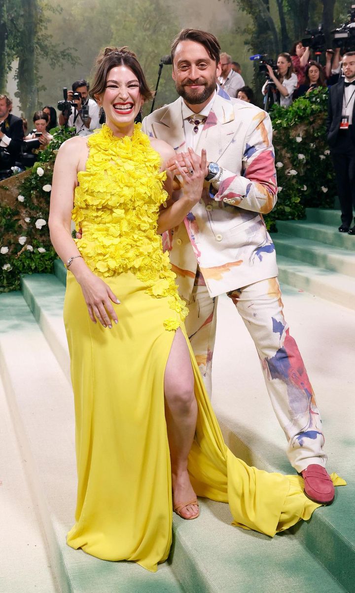 Jazz Charton and Kieran Culkin