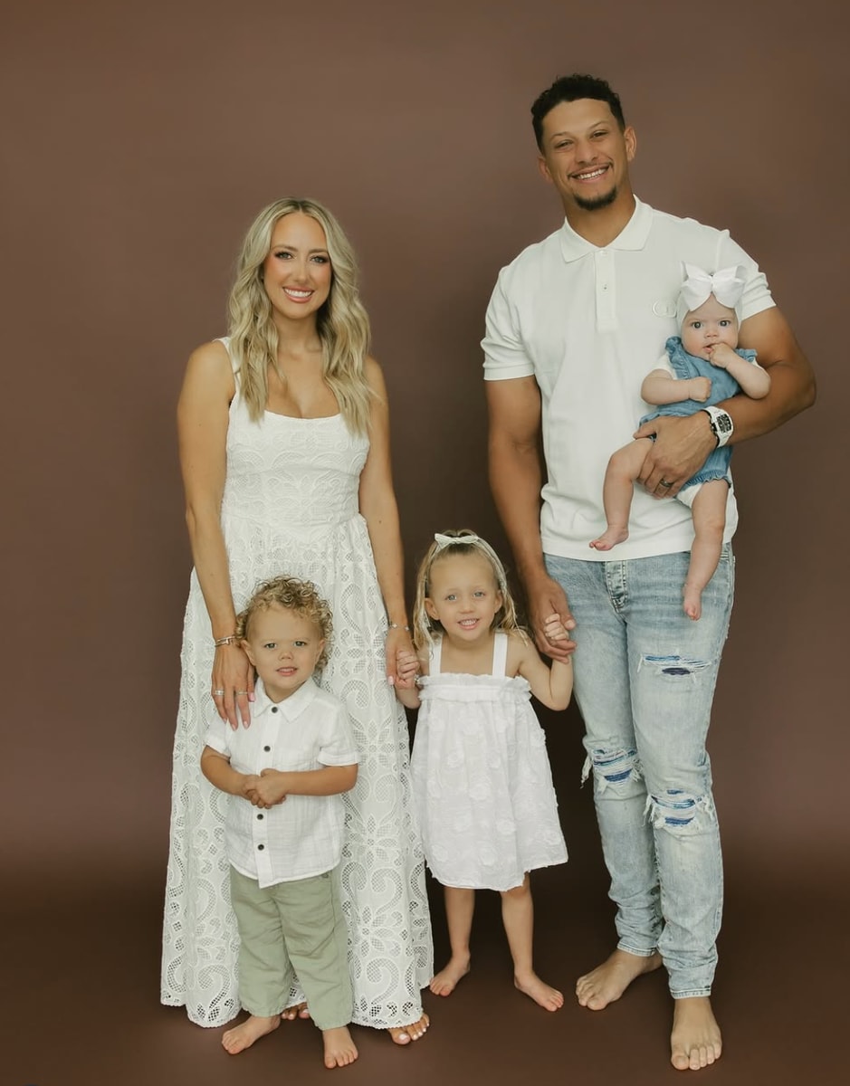 Patrick and Brittany Mahomes