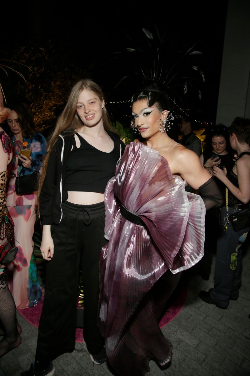 Vivian Jenna Wilson and Denali at RuPaul's Drag Race All Stars 10.