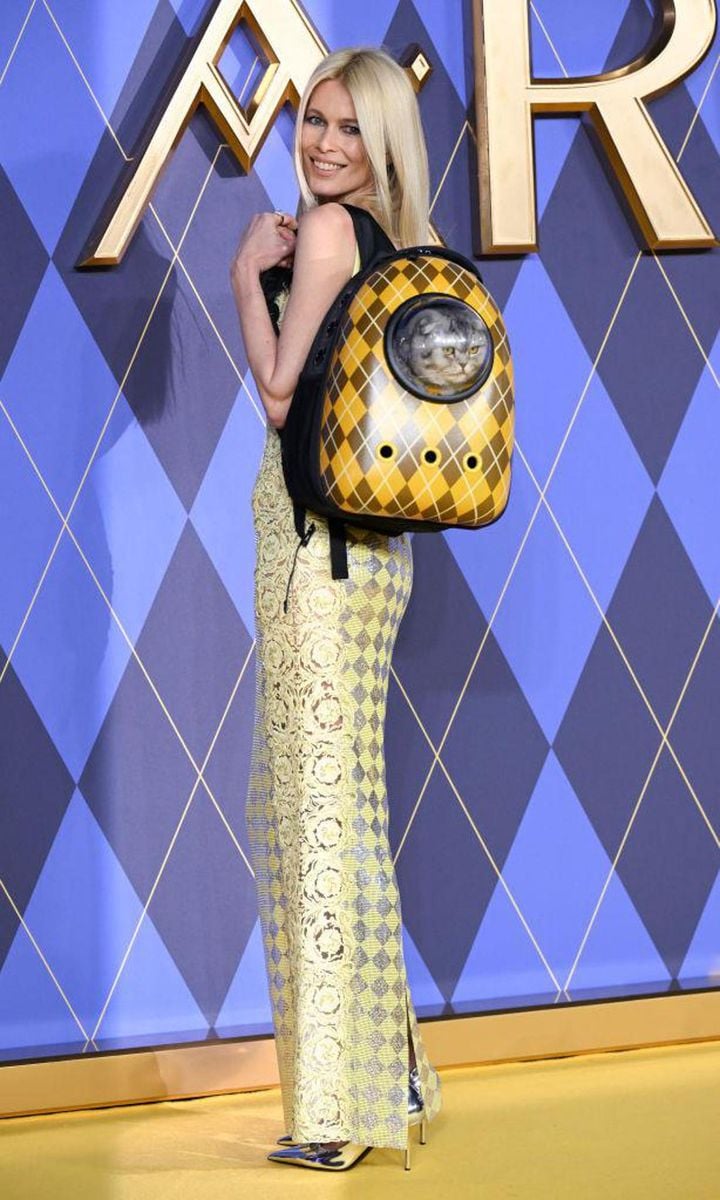 Claudia Schiffer and Chip