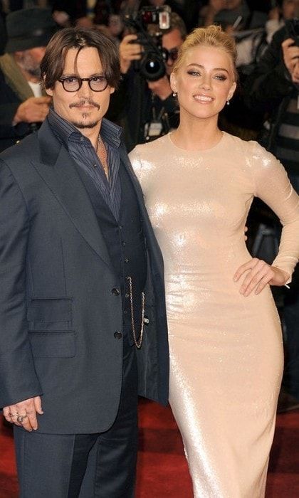 The <i>Rum Diary</i> co-stars tied the knot on Johnny's private island in the Bahamas.
Photo: Getty Images