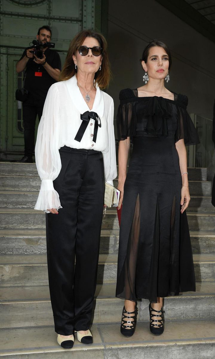 Princess Caroline and Charlotte Casiraghi spoke about Grace Kelly in a new joint interview