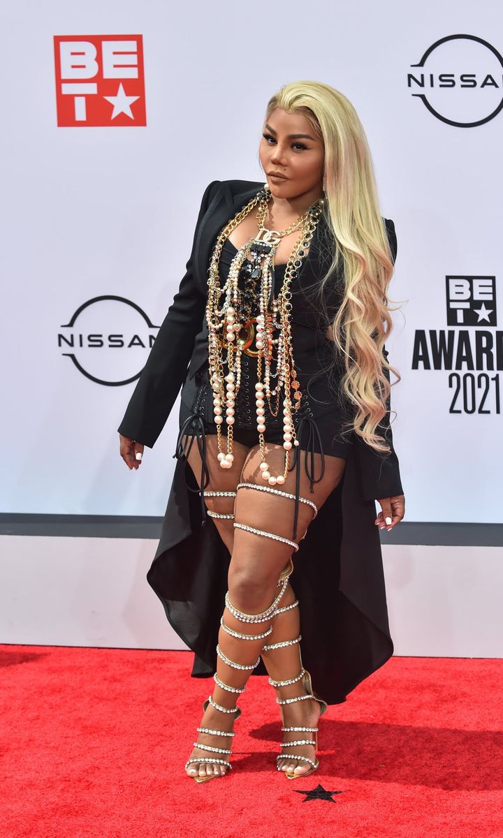 Lil' Kim at BET Awards 2021 - Arrivals