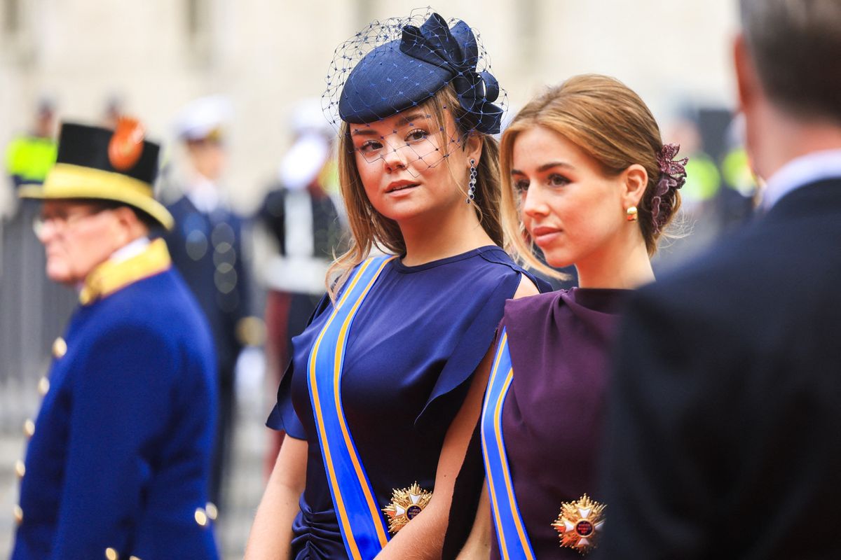 Princess Ariane and Princess Alexia on Prince's Day