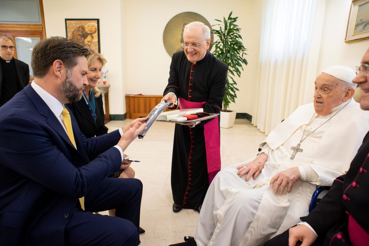 JD Vance meets with Pope Francis