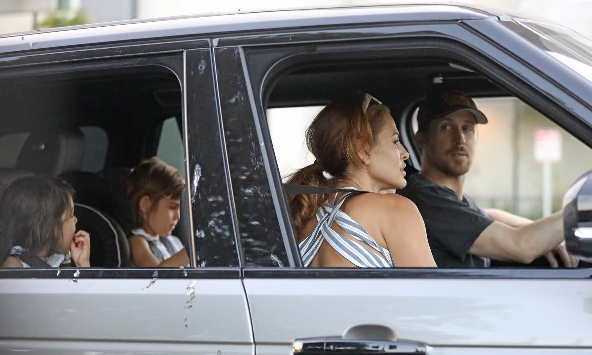 Eva Mendes and Ryan Gosling