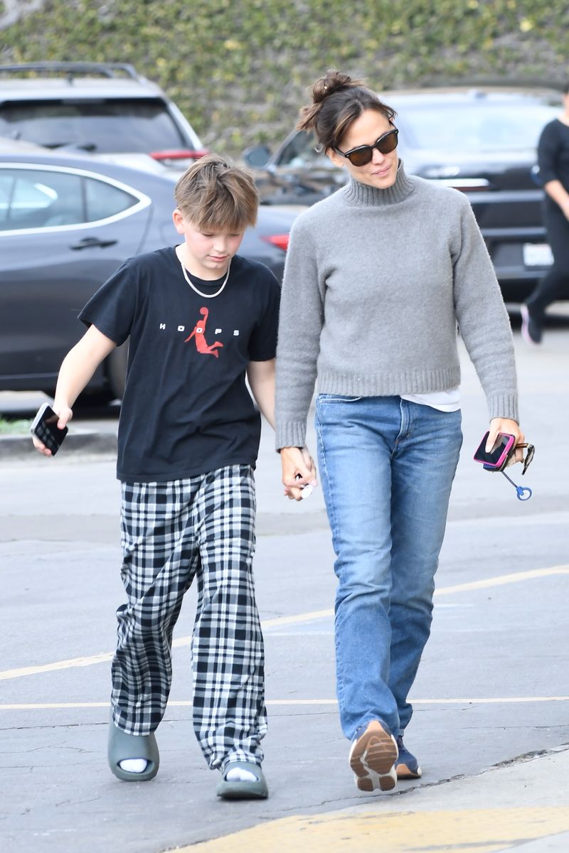 Jennifer Garner y su hijo Samuel