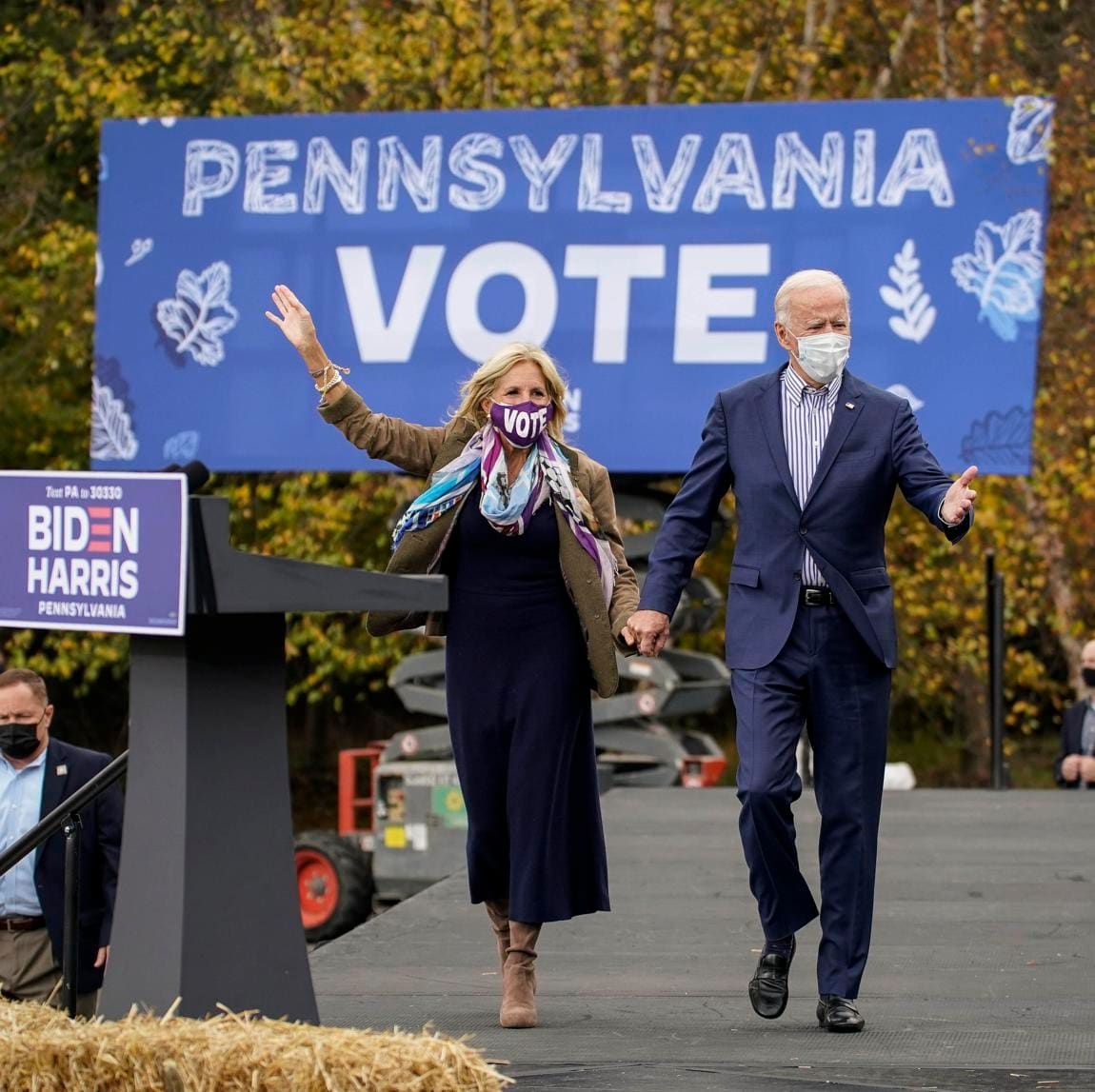 Joe Biden Campaigns For President In Pennsylvania