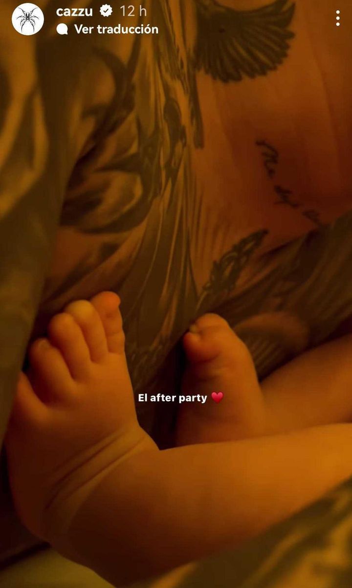 Cazzu gave a glimpse of new life as a mother, after the ‘Person of the Year’ event