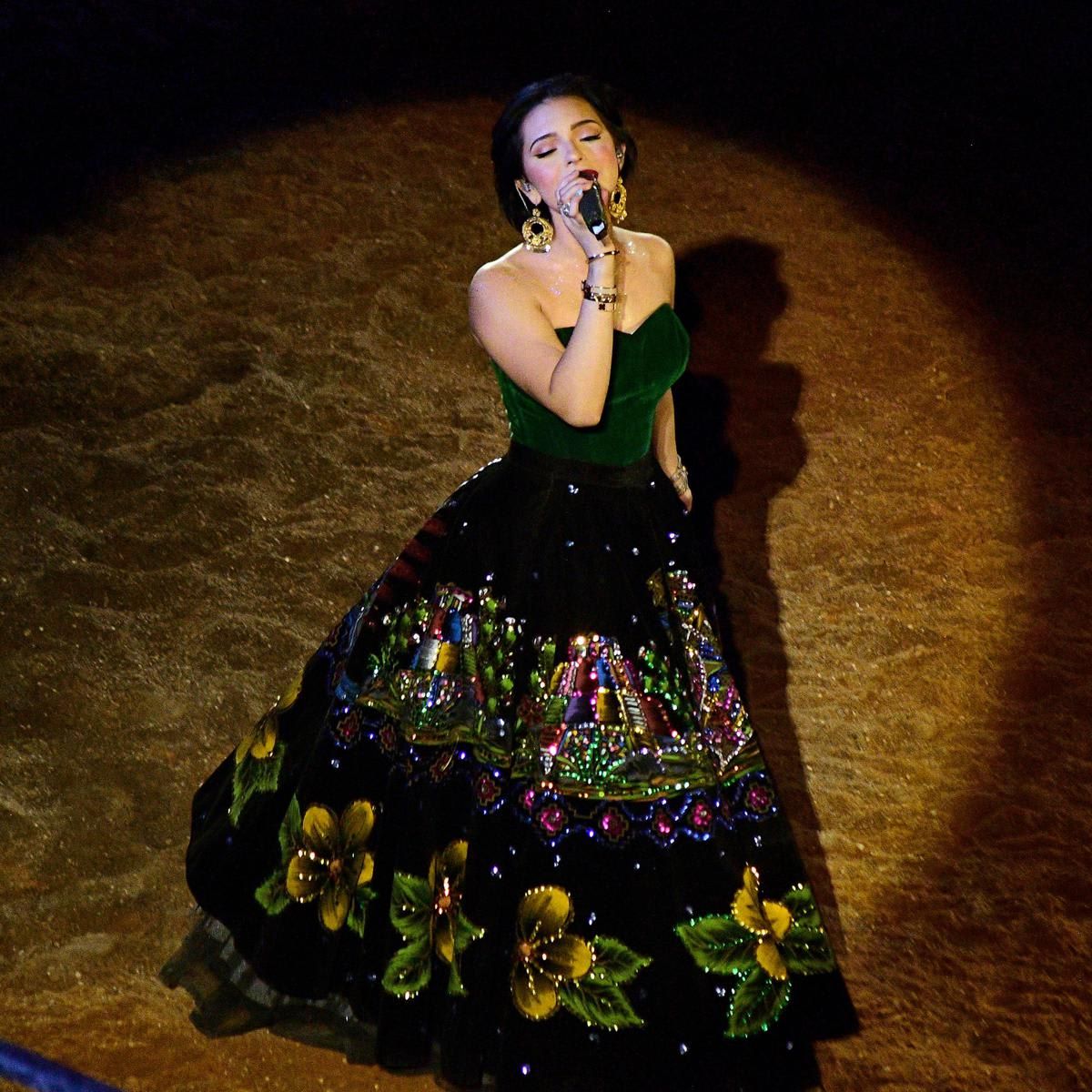 angela aguilar green dress Discover 10 Angela Aguilar and angela aguilar quinceanera dress ideas