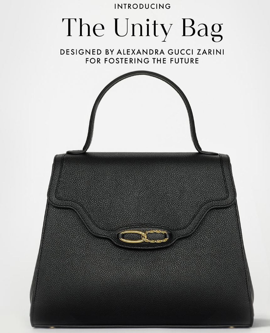 The UNITY Bag itself nods to enduring craftsmanship, featuring a sleek silhouette, a gold oval plaque stitched into the interior, and engraved with its unique edition number. 