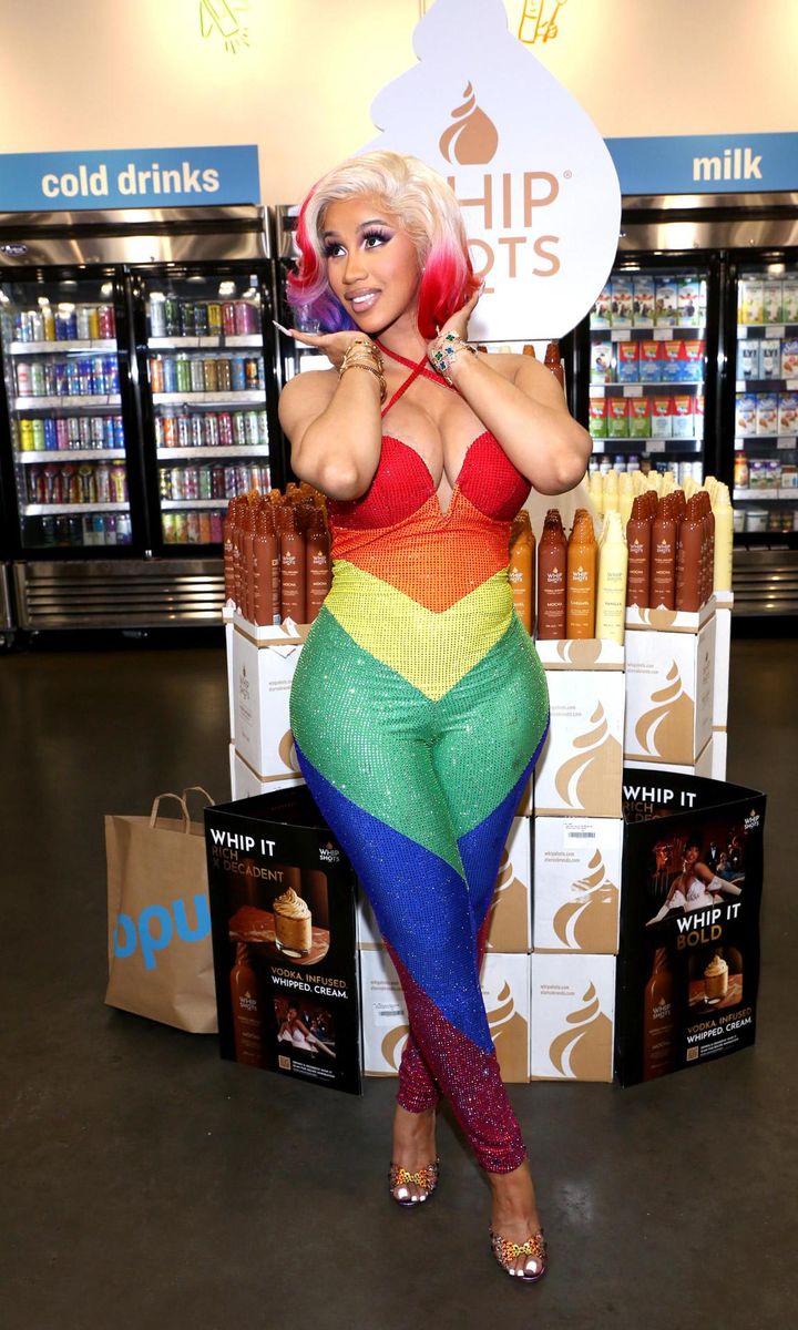 Cardi B and Whipshots Celebrate at WeHo Pride 2022