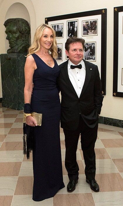 <i>Back To The Future</i> actor Michael J Fox and his partner Tracy Pollan were amongst the guests invited to the special evening.
<br>Photo: Getty Images