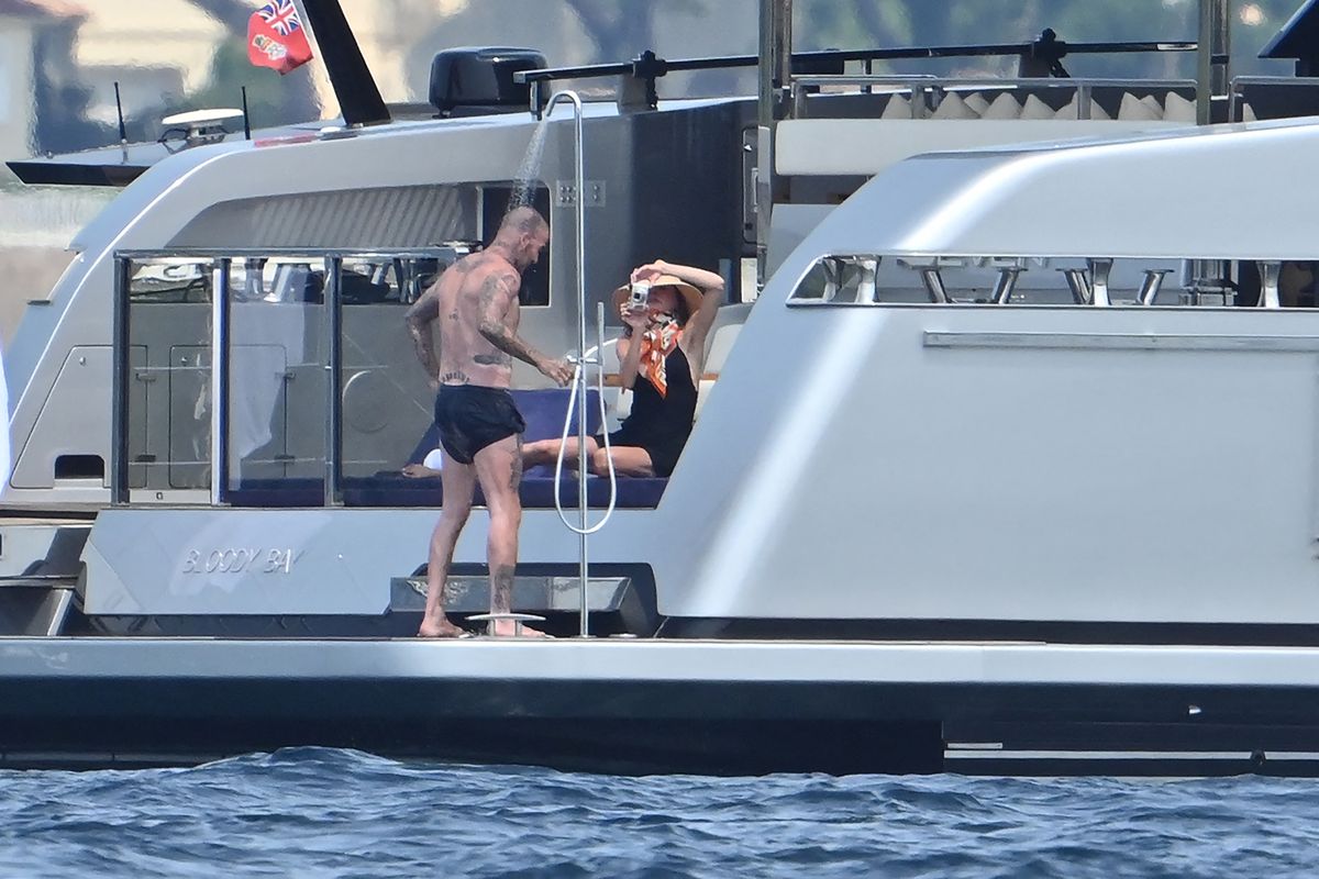 David and Victoria Beckham have been making the most of their summer, with Victoria taking some photos of her husband
