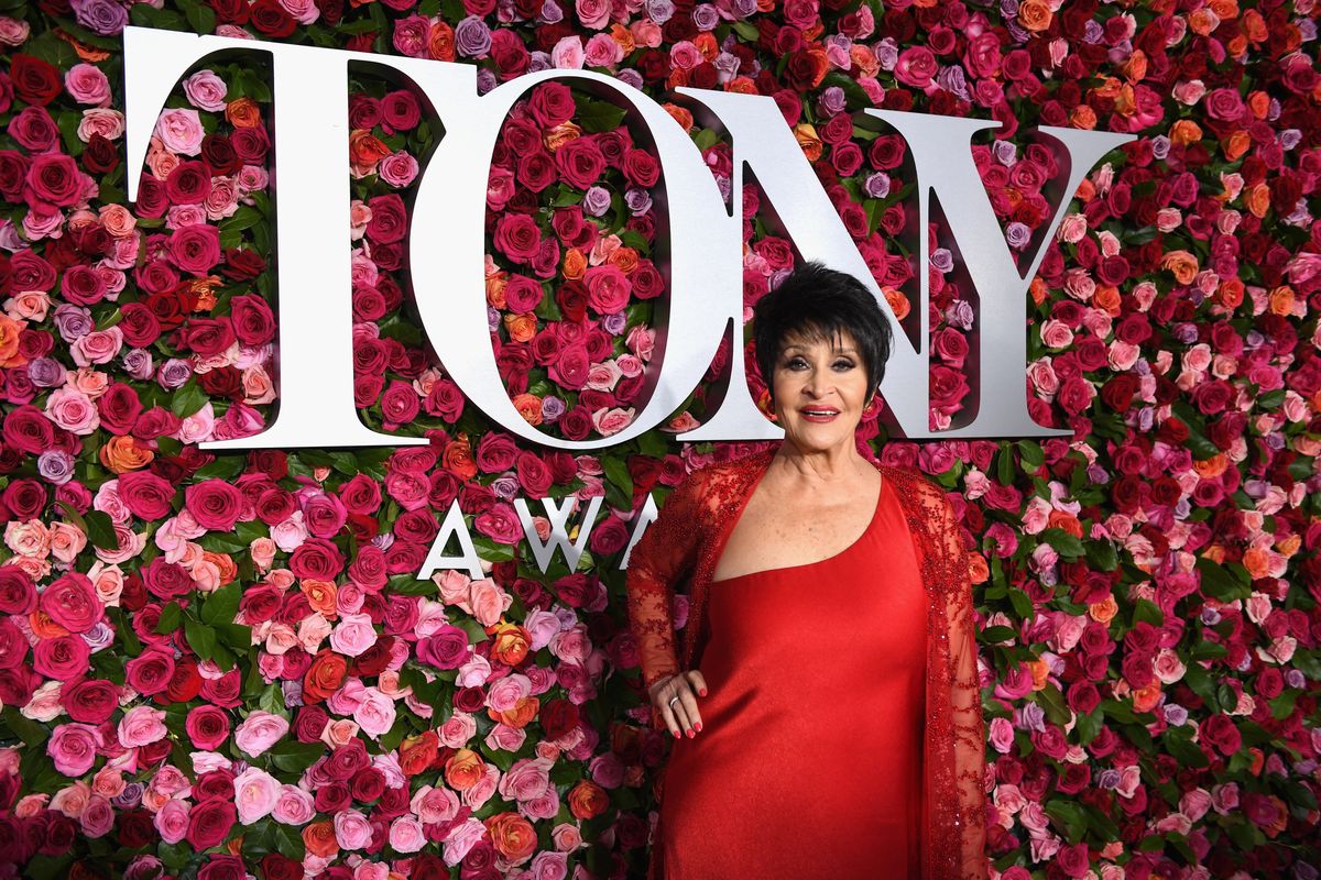Chita Rivera attends the 72nd Annual Tony Awards at Radio City Music Hall on June 10, 2018, in New York City. 