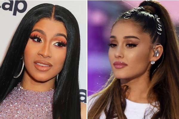 ariana grande cardi b influential