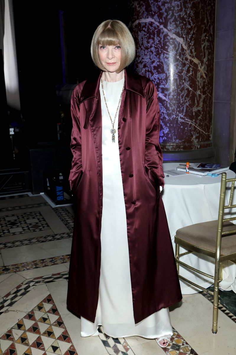  Anna Wintour attends The Gordon Parks Foundation Awards Dinner and Auction 2025 at Cipriani 42nd Street on May 20, 2025 in New York City. (Photo by Arturo Holmes/Getty Images for Gordon Parks Foundation)