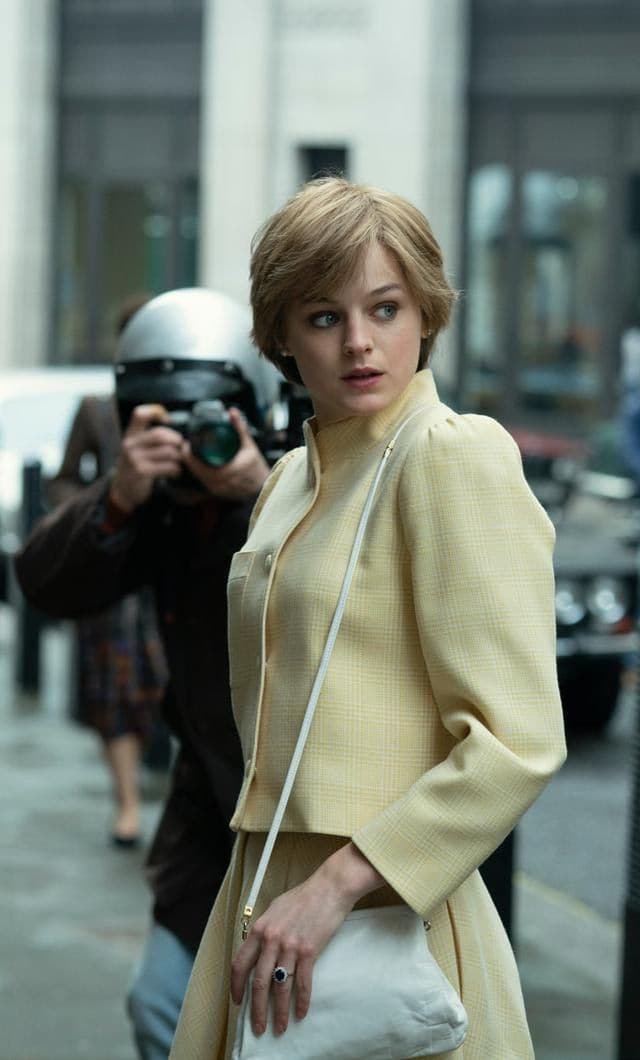 Emma Corrin as Princess Diana