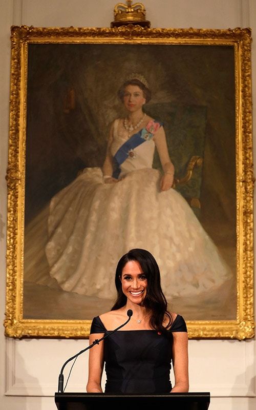 Meghan Markle royal portrait