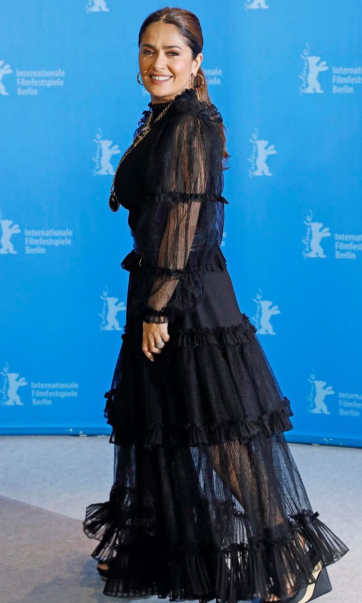 Salma Hayek style Berlin Film Festival