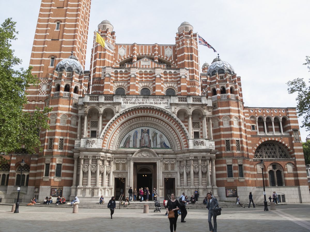 Westminster Cathedral, Cathedral Piazza, Victoria Street. London, England. 