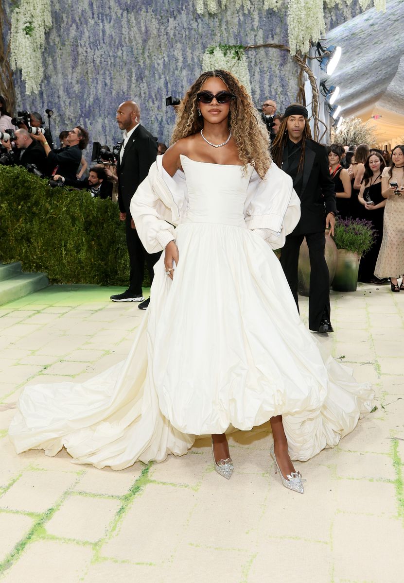 Blue Ivy Carter attends the 2026 Met Gala celebrating "Costume Art" at the Metropolitan Museum of Art on May 04, 2026 in New York City