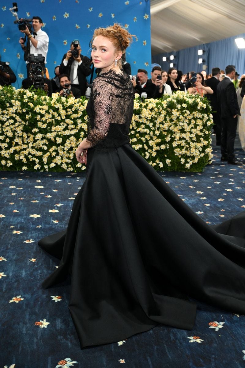 Sadie Sink at the 2025 Met Gala 